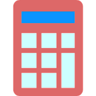 Icône de l'application Calculatrice heure minute sec.