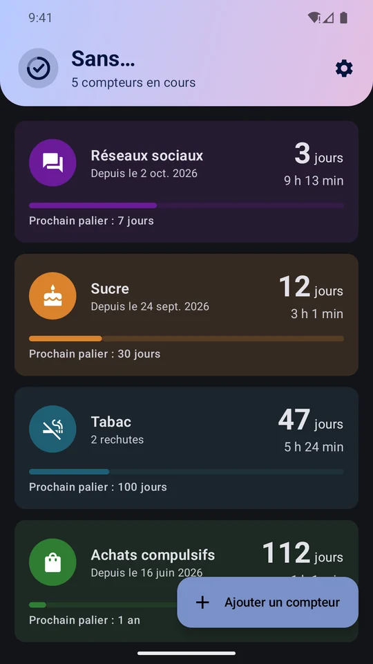 Thème sombre